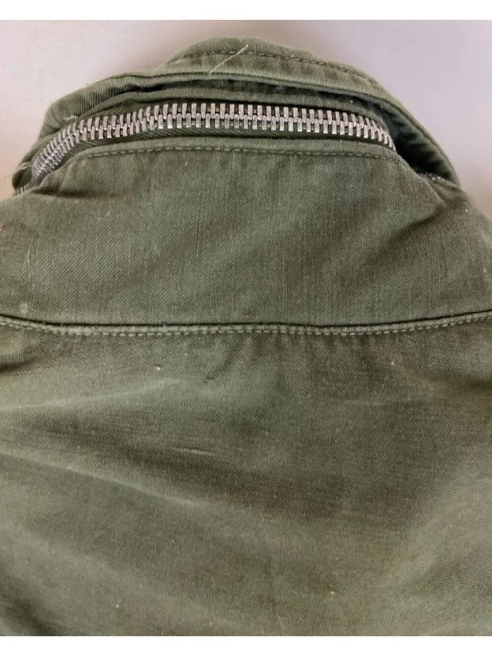 Vintage US Army M-65 Field Jacket S-Regular OG-107 Cold Weather Coat 1967 - Picture 12 of 16